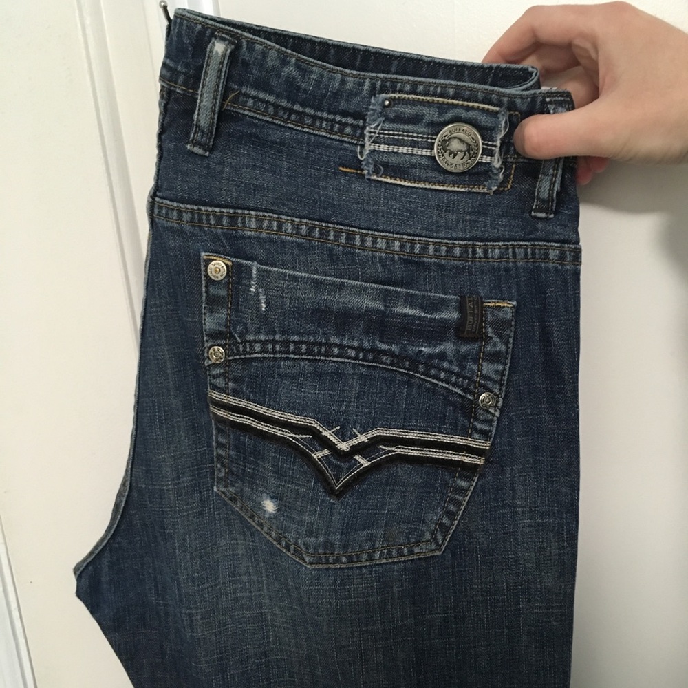 Buffalo Jeans 36x33 David Bitton Blue Denim READ